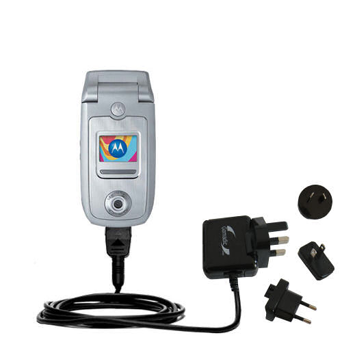 International Wall Charger compatible with the Motorola A668