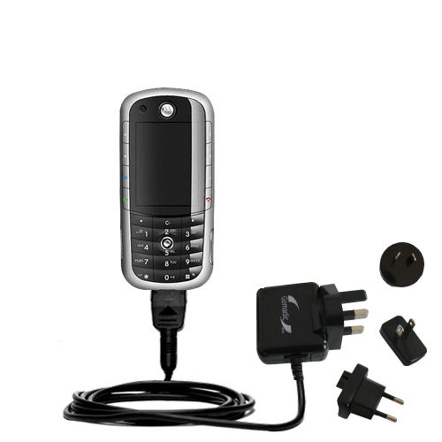 International Wall Charger compatible with the Motorola E1120