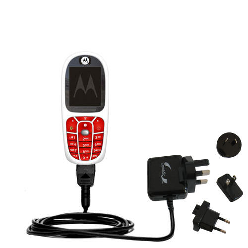 International Wall Charger compatible with the Motorola E375