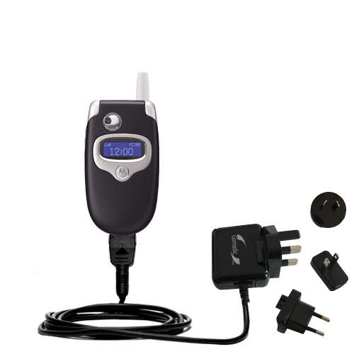 International Wall Charger compatible with the Motorola E550