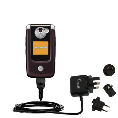 International Wall Charger compatible with the Motorola E895