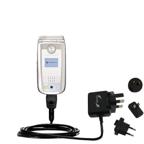 International Wall Charger compatible with the Motorola MPx220