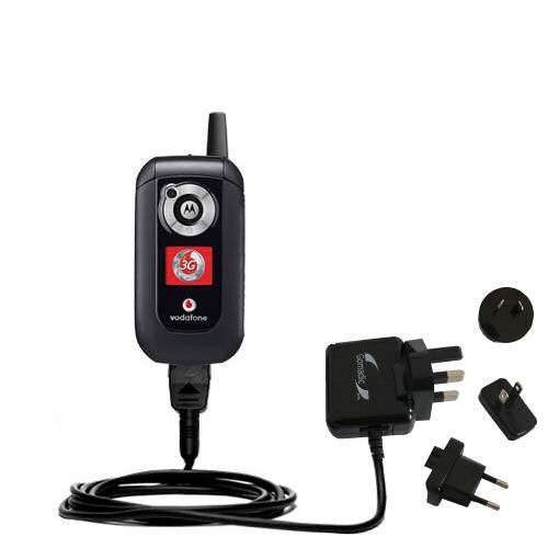 International Wall Charger compatible with the Motorola V1050
