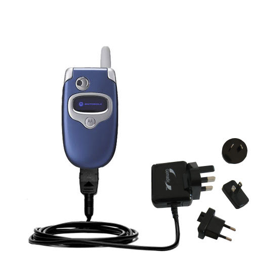 International Wall Charger compatible with the Motorola V300