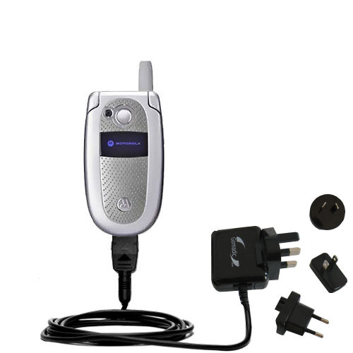 International Wall Charger compatible with the Motorola V500