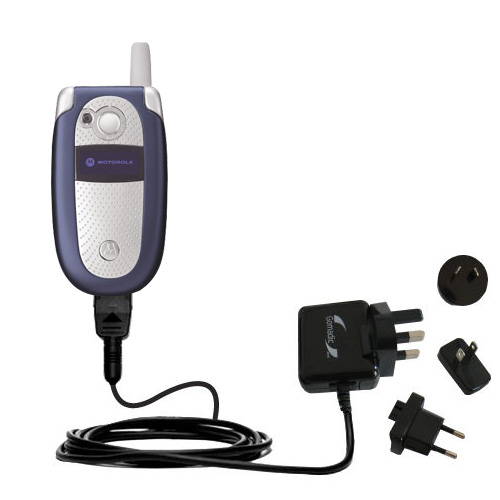 International Wall Charger compatible with the Motorola V505