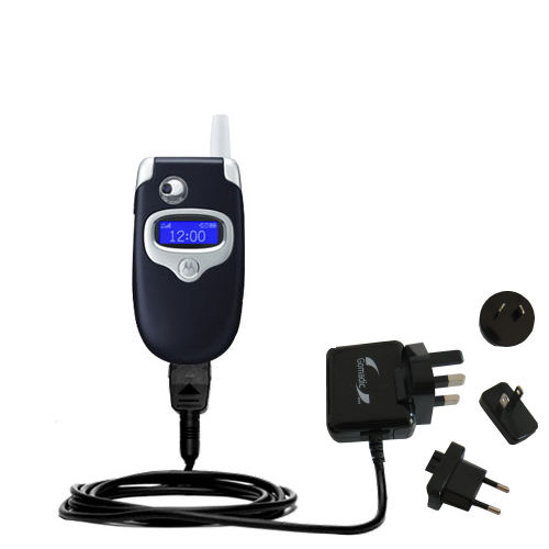 International Wall Charger compatible with the Motorola V535