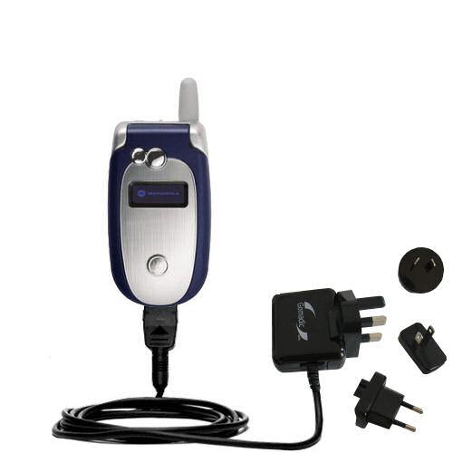 International Wall Charger compatible with the Motorola V555