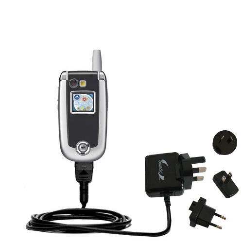 International Wall Charger compatible with the Motorola V635