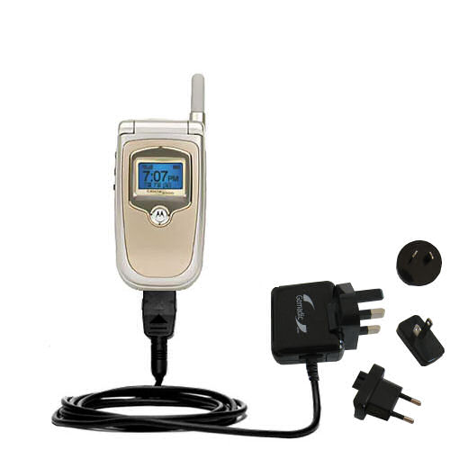International Wall Charger compatible with the Motorola V731