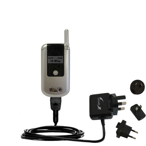 International Wall Charger compatible with the Motorola V810