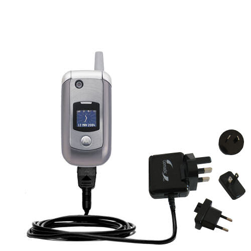 International Wall Charger compatible with the Motorola V975
