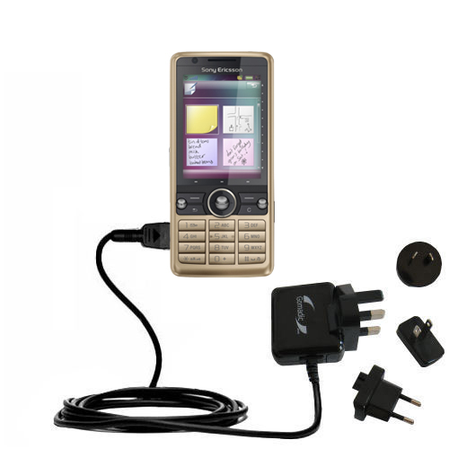 International Wall Charger compatible with the Sony Ericsson G700