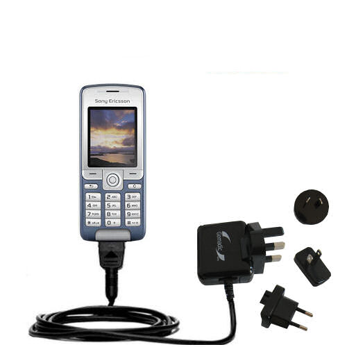 International Wall Charger compatible with the Sony Ericsson K310i