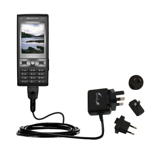 International Wall Charger compatible with the Sony Ericsson k790a
