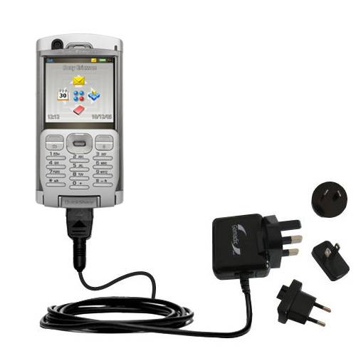 International Wall Charger compatible with the Sony Ericsson P990c