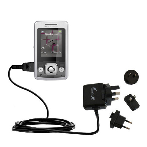 International Wall Charger compatible with the Sony Ericsson T303