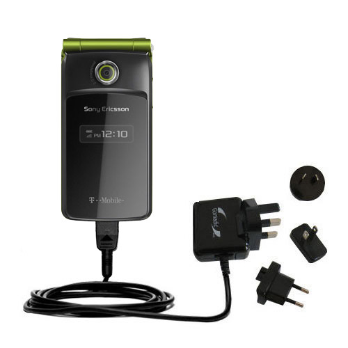 International Wall Charger compatible with the Sony Ericsson TM506