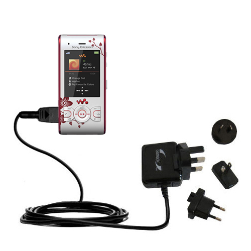 International Wall Charger compatible with the Sony Ericsson W595