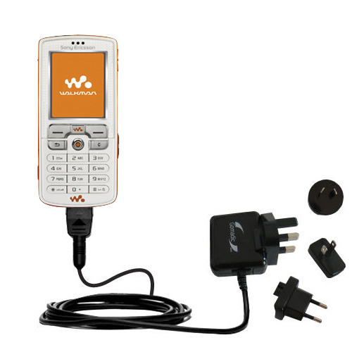 International Wall Charger compatible with the Sony Ericsson w800c