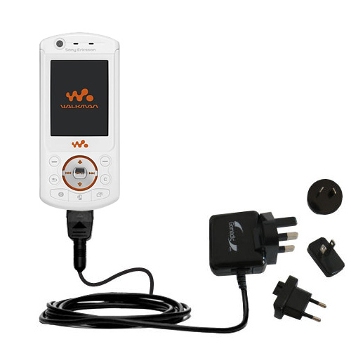 International Wall Charger compatible with the Sony Ericsson w900c