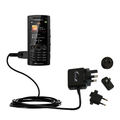 International Wall Charger compatible with the Sony Ericsson W902