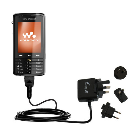 International Wall Charger compatible with the Sony Ericsson w960i