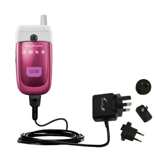 International Wall Charger compatible with the Sony Ericsson z310a