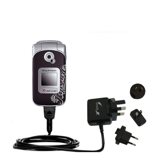International Wall Charger compatible with the Sony Ericsson Z530i
