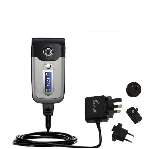 International Wall Charger compatible with the Sony Ericsson Z550i