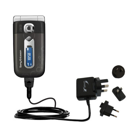 International Wall Charger compatible with the Sony Ericsson z558c