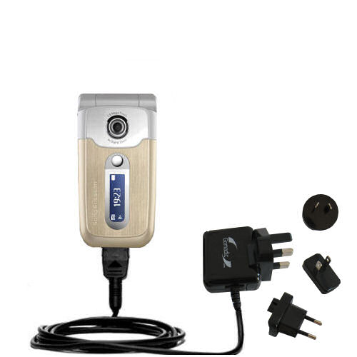 International Wall Charger compatible with the Sony Ericsson Z710i