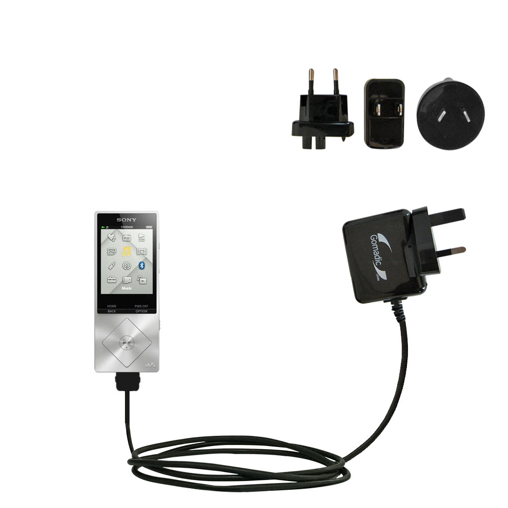 International Wall Charger compatible with the Sony NWZ-A17