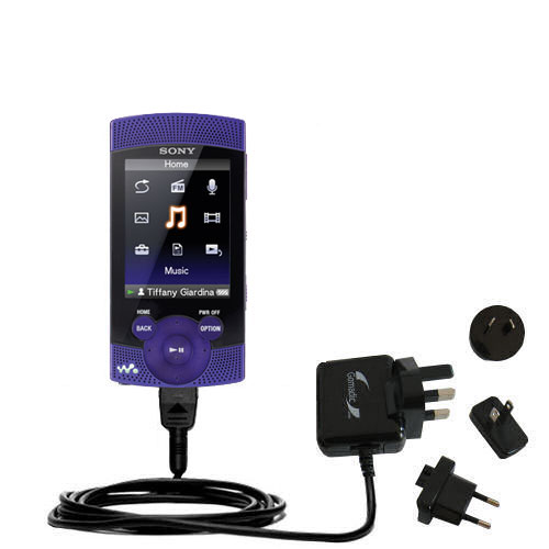 International Wall Charger compatible with the Sony NWZ-S544
