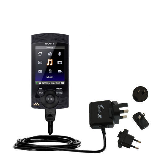 International Wall Charger compatible with the Sony NWZ-S545