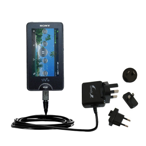 International Wall Charger compatible with the Sony NWZ-X1060