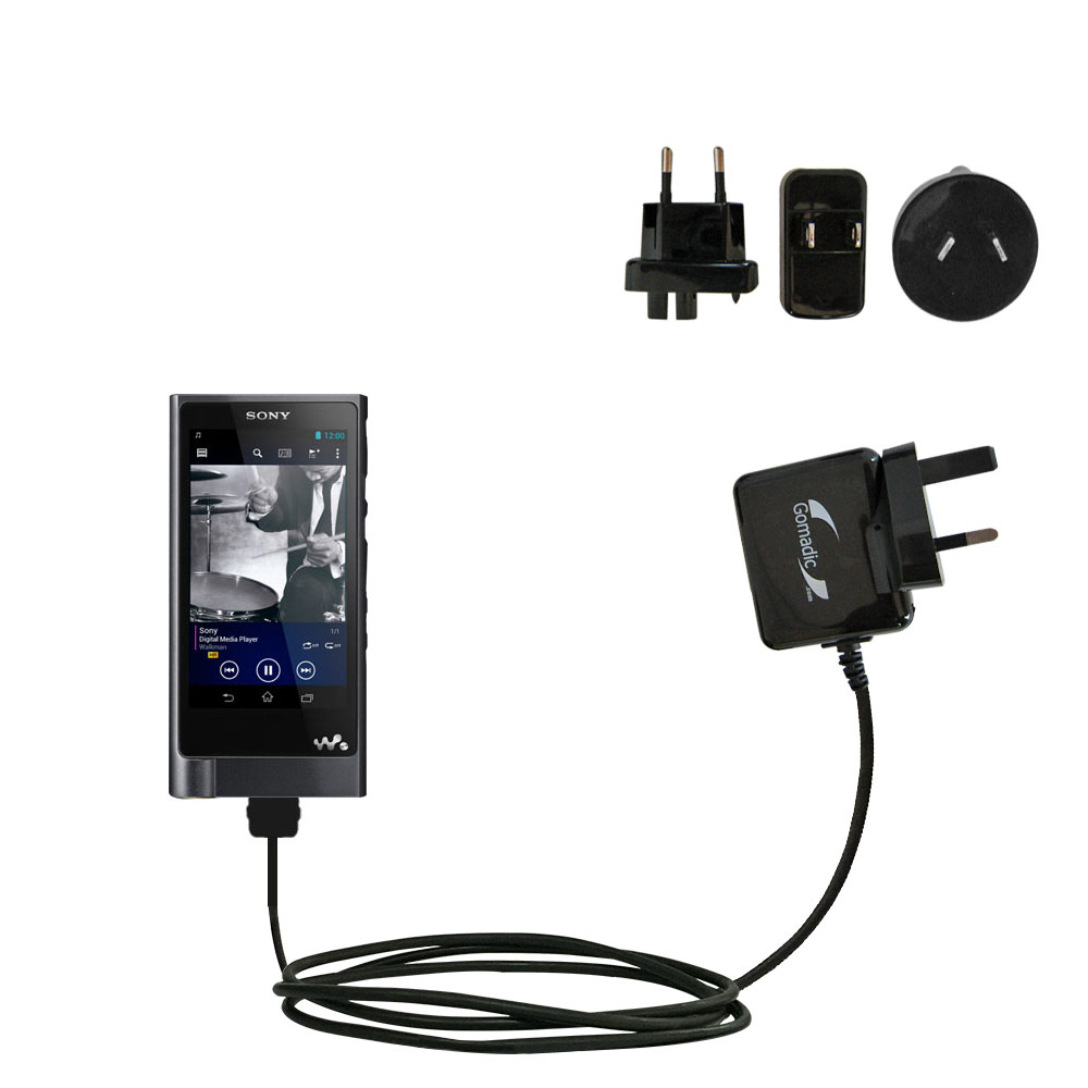 International Wall Charger compatible with the Sony NWZ-ZX2