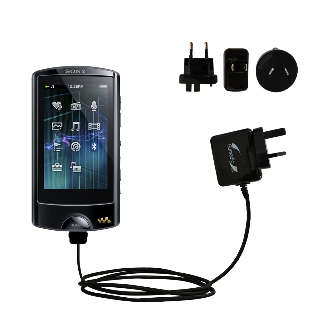 International Wall Charger compatible with the Sony Walkman NWZ-A864 A865