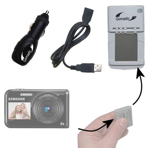 Lithium Battery Fast Charger compatible with the Samsung DualView PL170