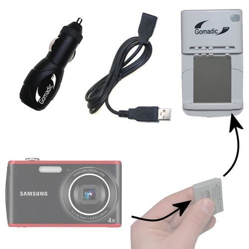 Lithium Battery Fast Charger compatible with the Samsung PL90